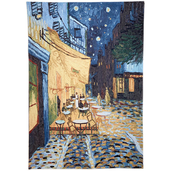 Rosalind Wheeler Cymantha Caf Terrace At Night By Vincent Van Gogh